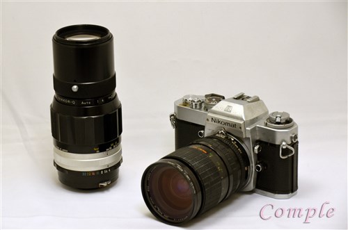 40年前の昭和年代物Nikonカメラ、Nikomat ELを発掘