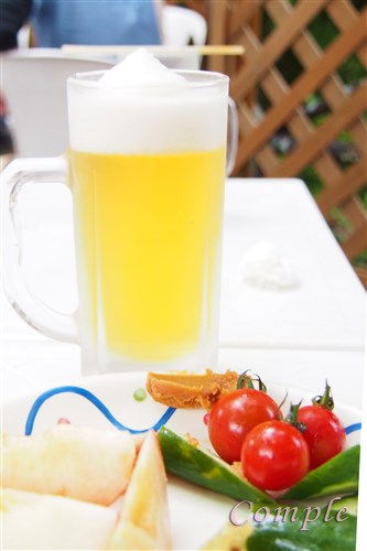 ビールと野菜