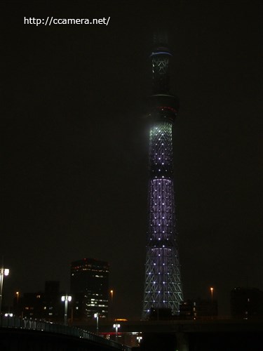 東京スカイツリー夜景カメラ教室