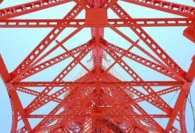 東京タワーの鉄骨