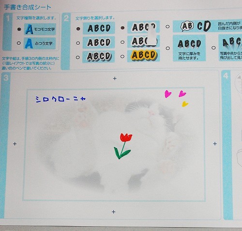 Epsonプリンター Ep 804aの手書き合成機能がおもしろい カメラぐ