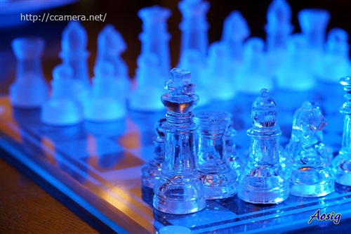 青いチェス