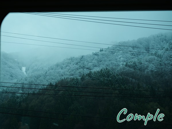 長野の雪景色